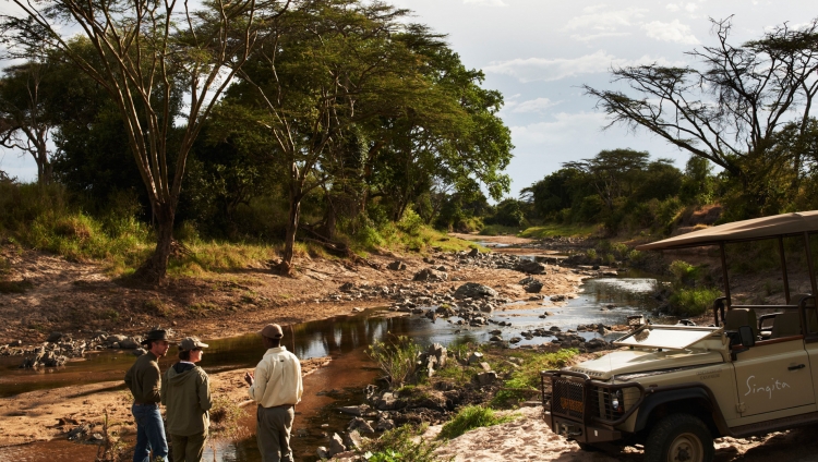 Faru Faru River Lodge - Tierbeobachtung am Fl